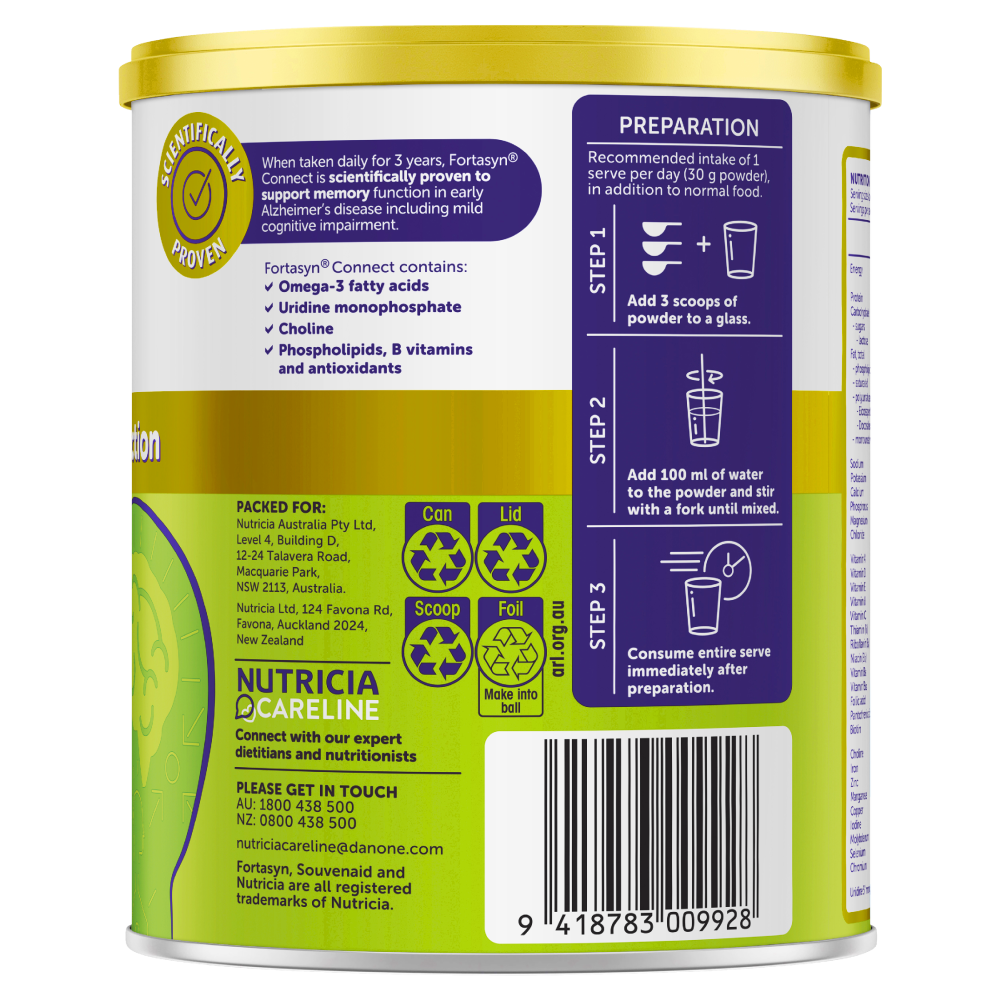Souvenaid Powder Lemon And Orange 360g