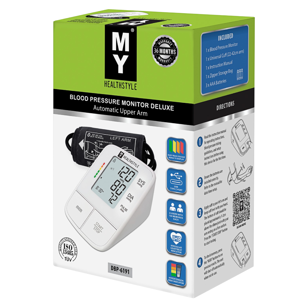 MY BLOOD PRESSURE MONITOR DELUXE