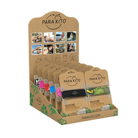 Parakito Mixed Wristbands & Clips Pack of 12