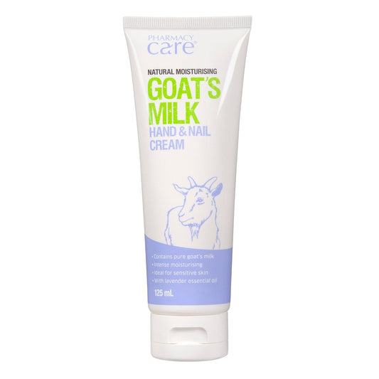 Pharmacy Care Goat's Milk Hand & Nail Cream 125ml