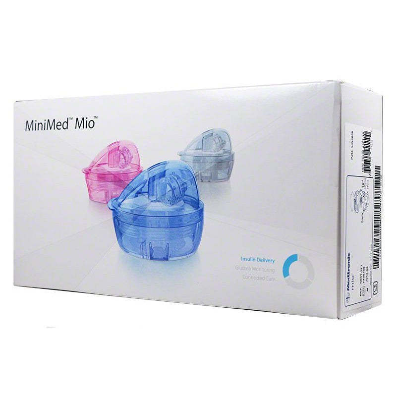 Minimed Paradigm Mio Infusion Set Blue 6mm 46cm 10PK