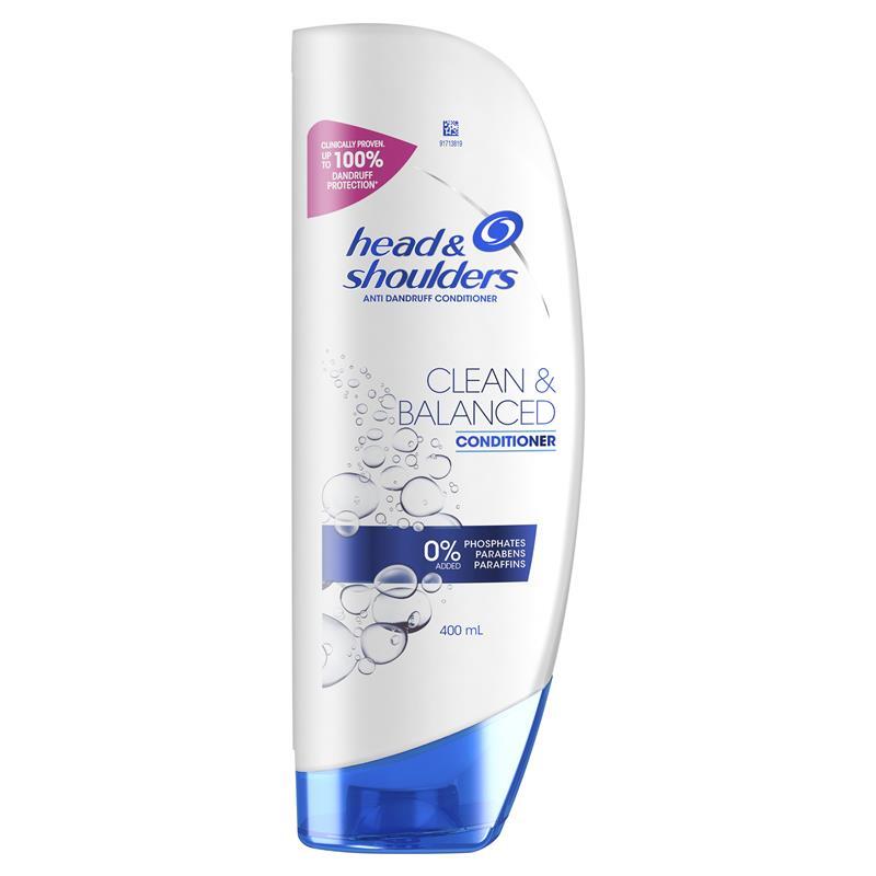 Head & Shoulders Conditioner Clean & Balanced 400ml