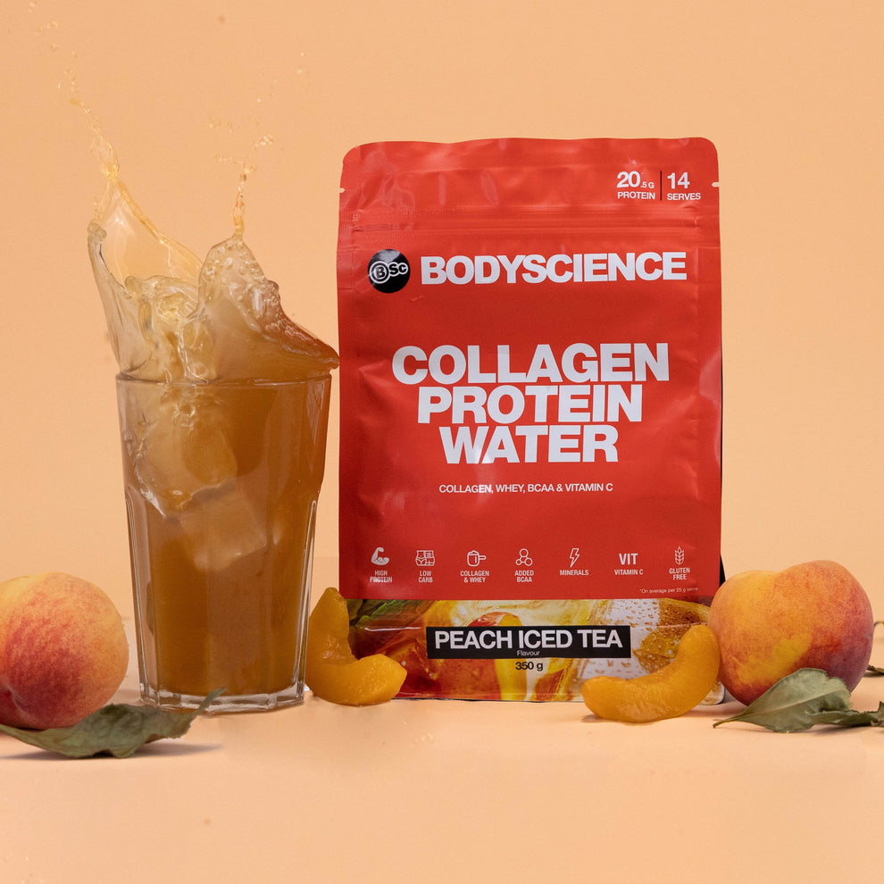 Bsc Body Science Collagen Protein Water Peach Iced Tea 350g