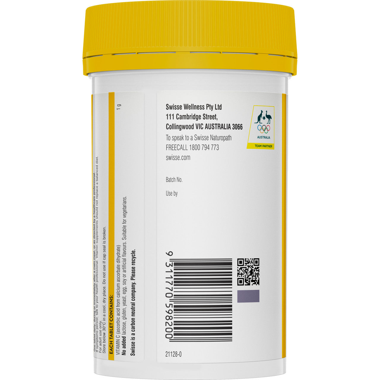 SWISSE Ultiboost High Strength C 1,000mg 150 Tablets