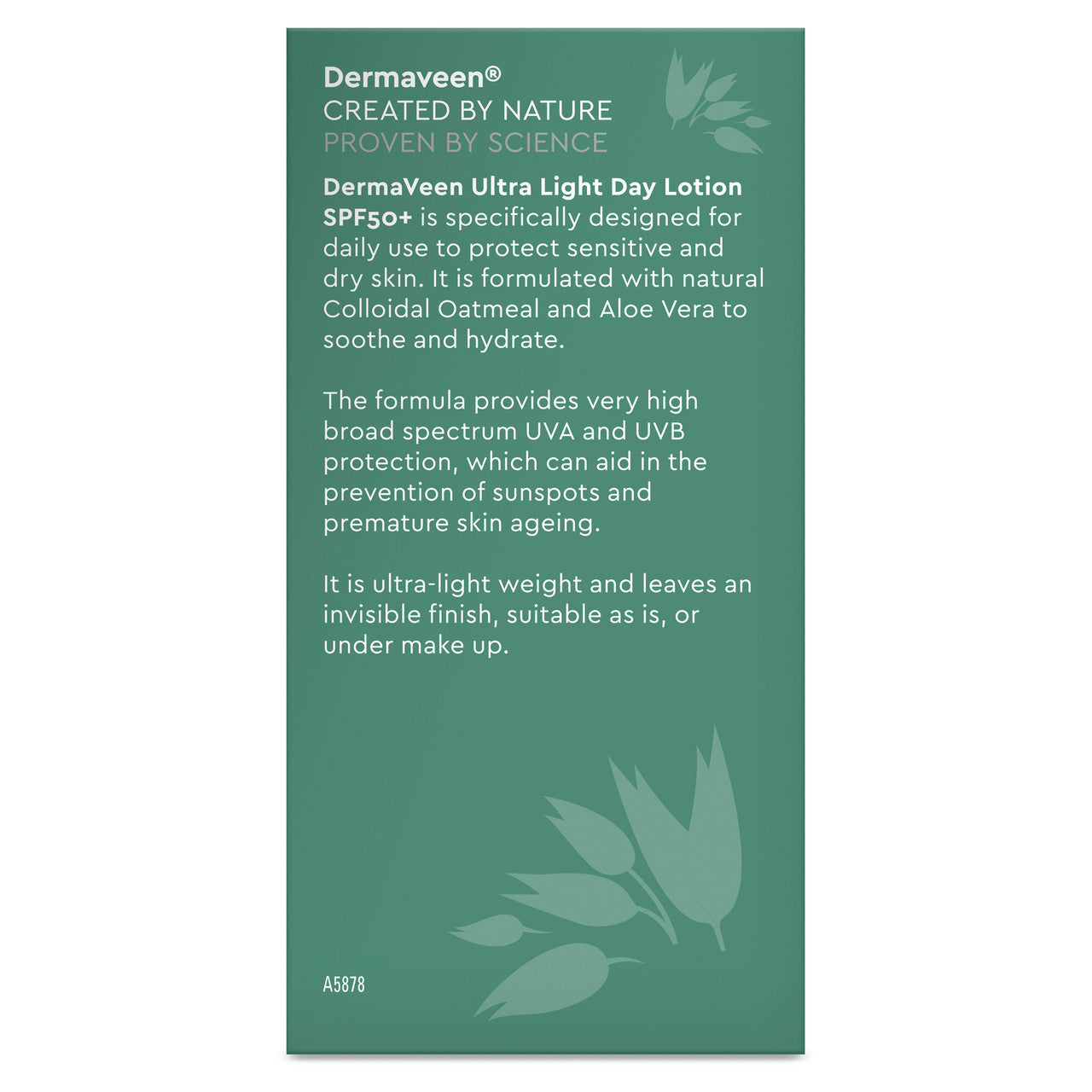 DermaVeen Face Ultralight Day Lotion SPF 50+ 50ml