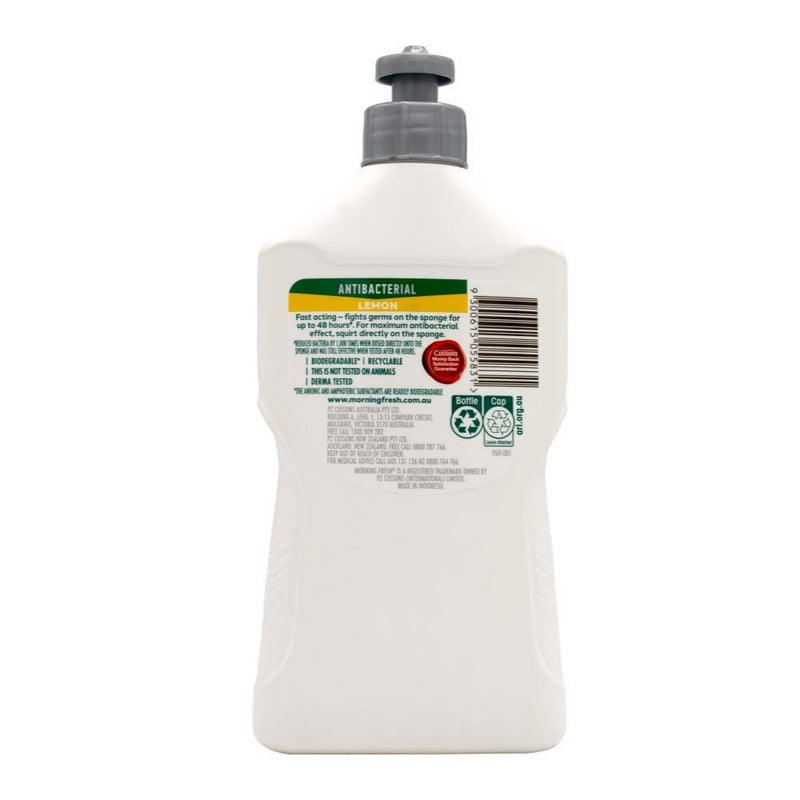 Morning Fresh Dishwashing Liquid Antibacterial Lemon 400ml