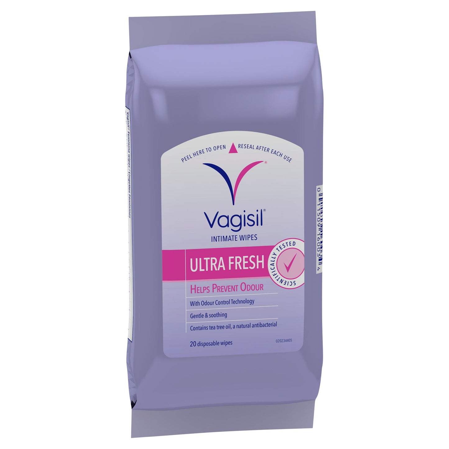 Vagisil Feminine Wipes 20 Pack