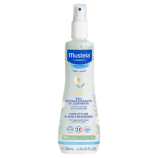 Mustela Skin Freshener Spray & Hair Styler For Normal Skin 200ml