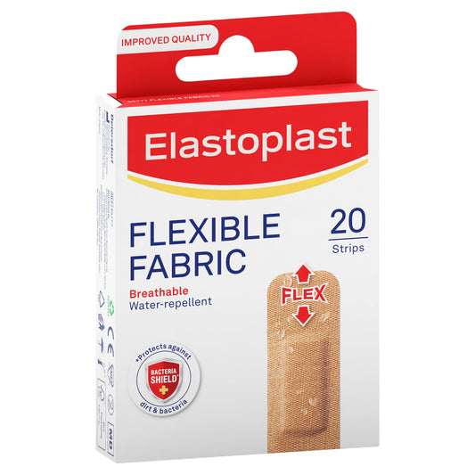 Elastoplast 45777 Flexible Fabric Strips 20 Pack