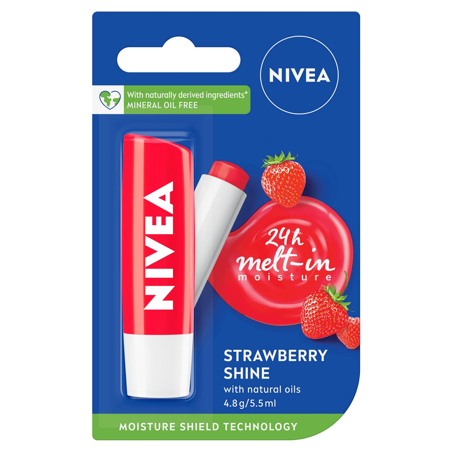 Nivea Lip Care Strawberry 4.8g