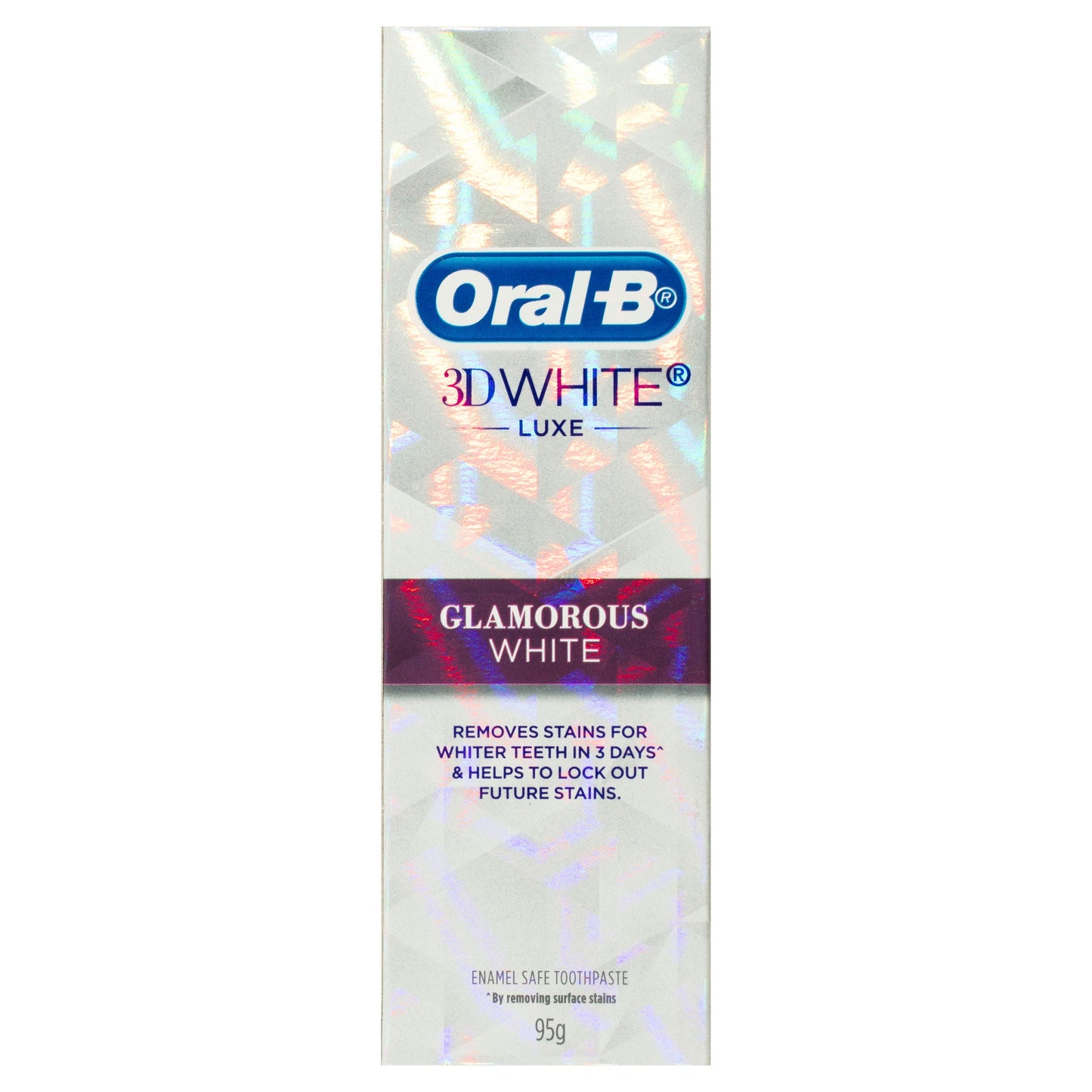 Oral B 3D White Luxe Glamorous White Toothpaste 95g