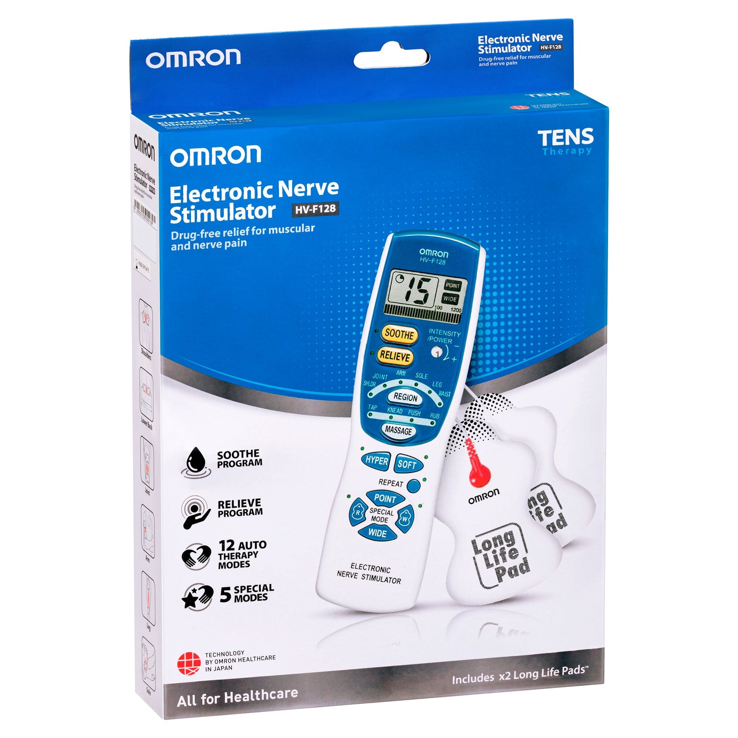 Omron HVF128 Premium TENS Therapy Device