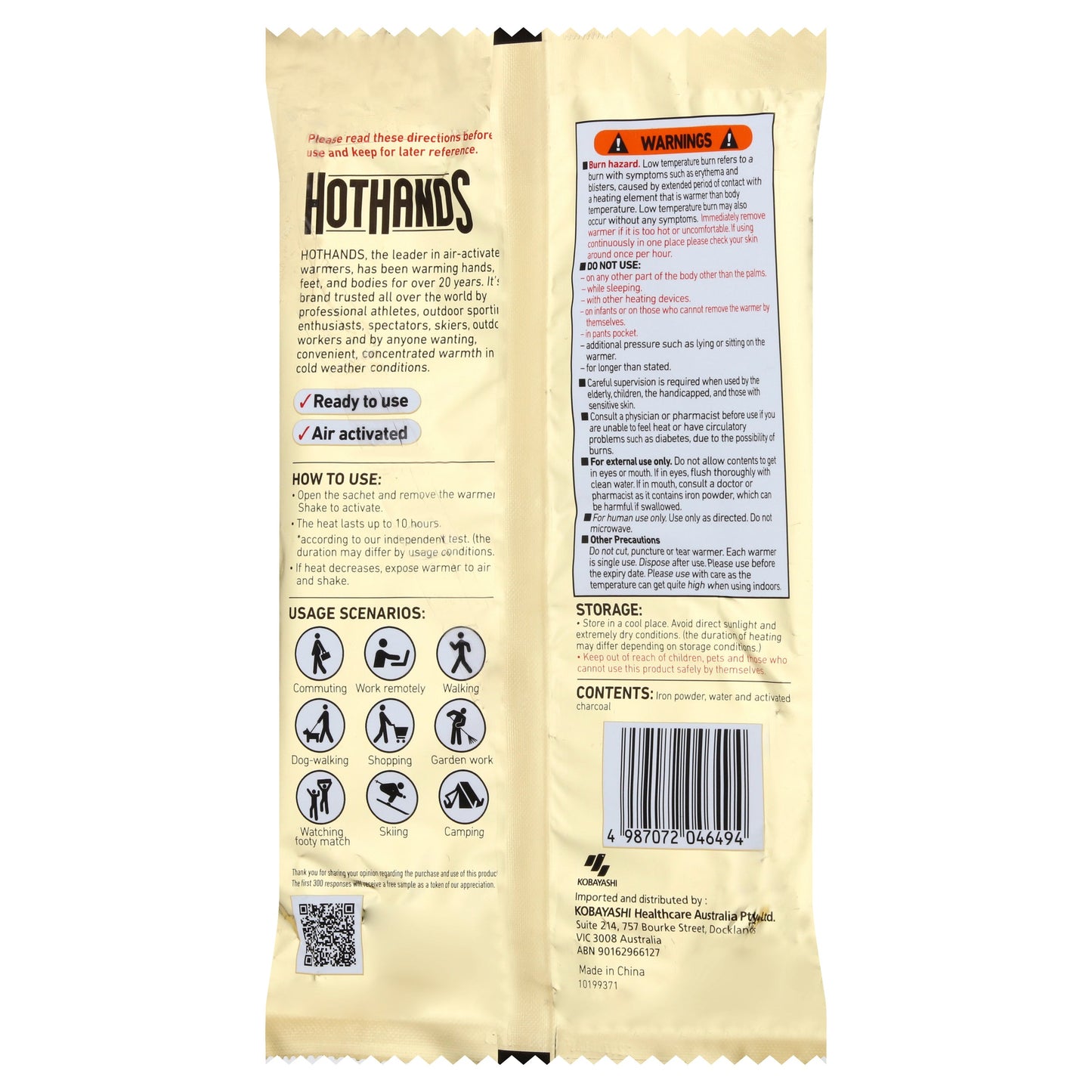 Hot Hands Hand Warmers 5 Pairs