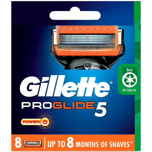 Gillette Fusion Proglide Power Razor Blades 8PK