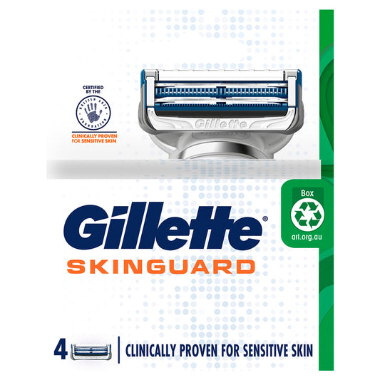 Gillette Skin Guard Manual Razor Blades 4PK