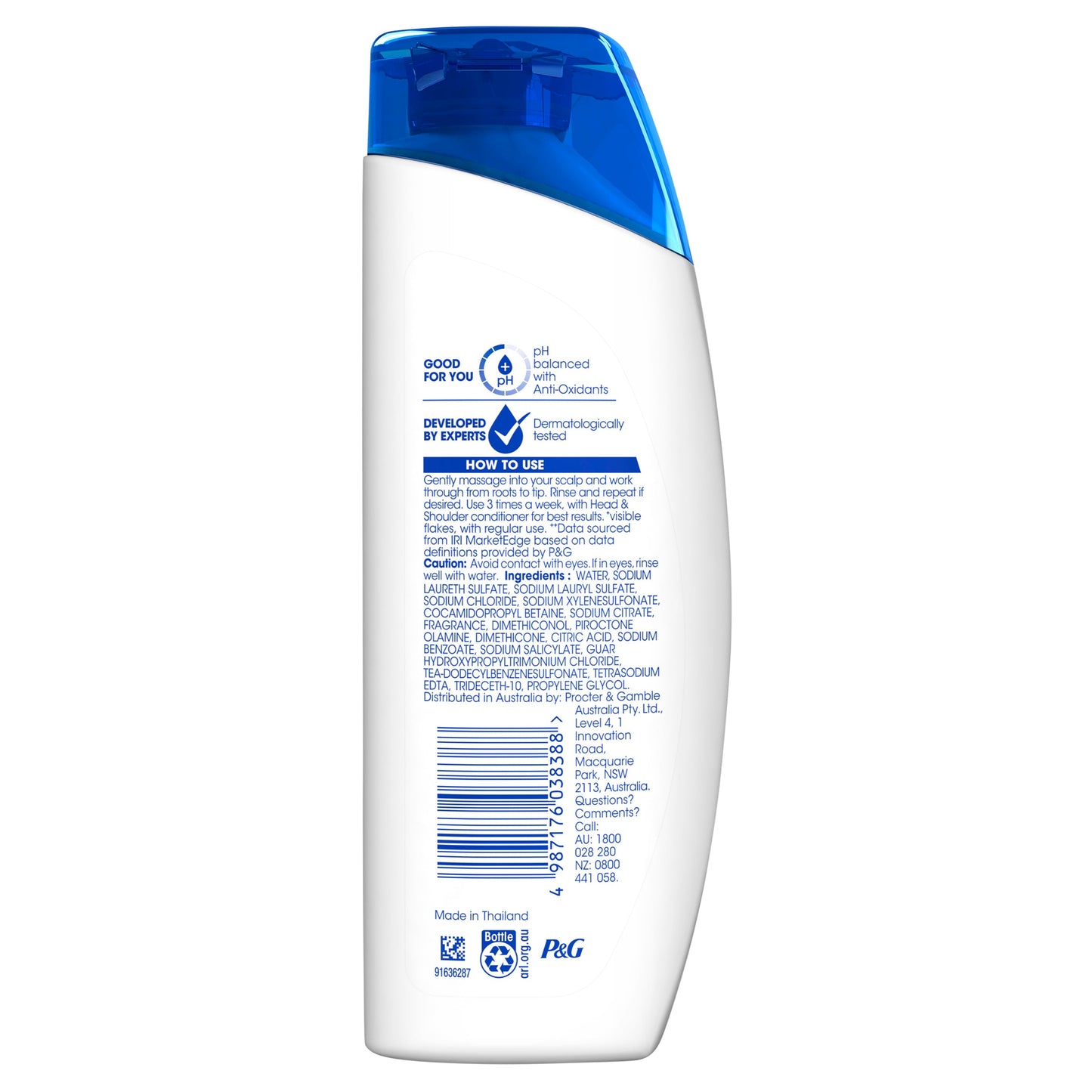 Head & Shoulders Smooth & Silky Anti Dandruff Shampoo 200mL