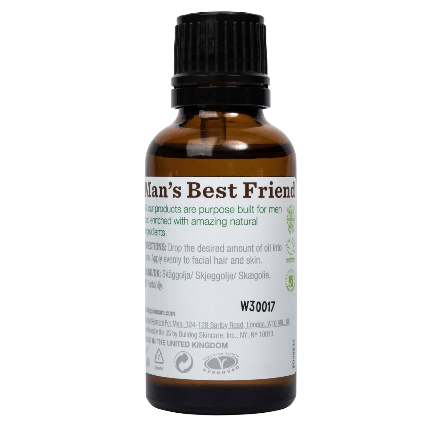 Bulldog Skincare for Men Original Beard Oil 30ml