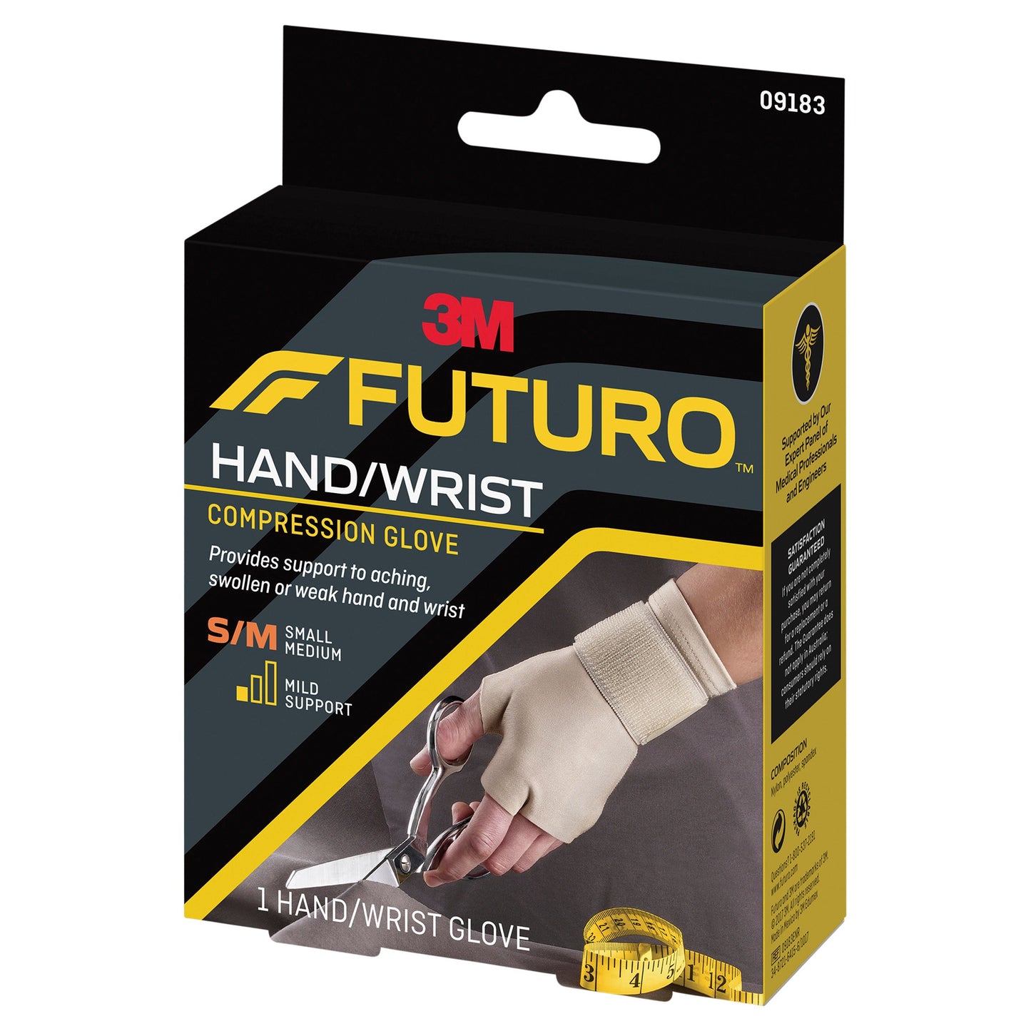Futuro Energising Hand/wrist Support Glove 09813en Small/medium