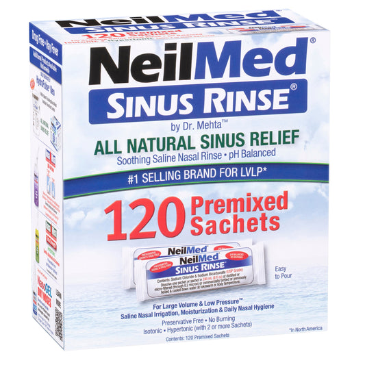 NeilMed Sinus Rinse Refill - 120 Packs