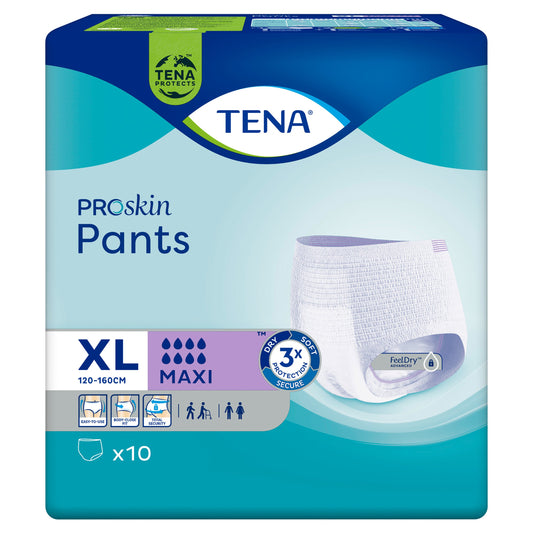 Tena Pants Maxi Extra Large Proskin 10 Pack
