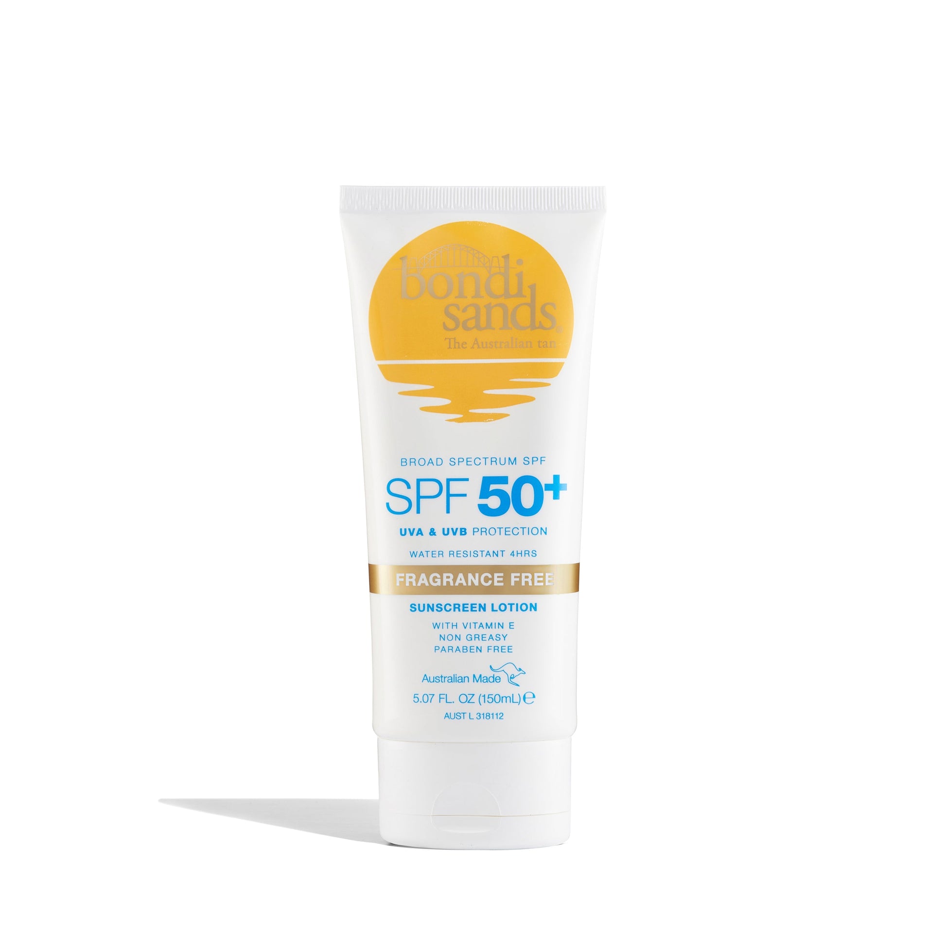 Bondi Sands SPF 50+ Sunscreen Lotion Fragrance Free 150ml