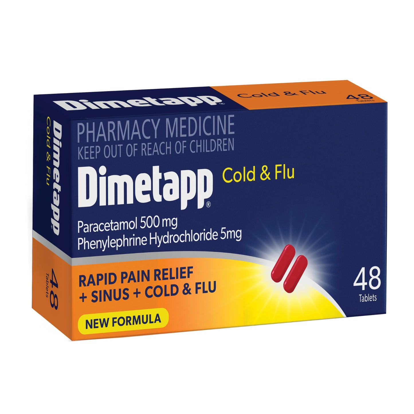 DIMETAPP COLD & FLU 48TAB