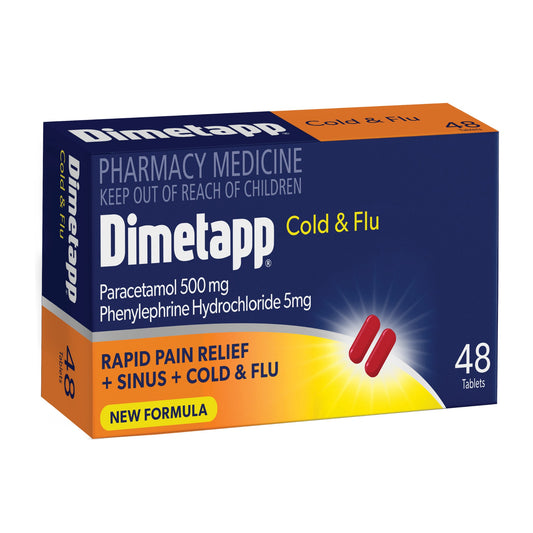 DIMETAPP COLD & FLU 48TAB
