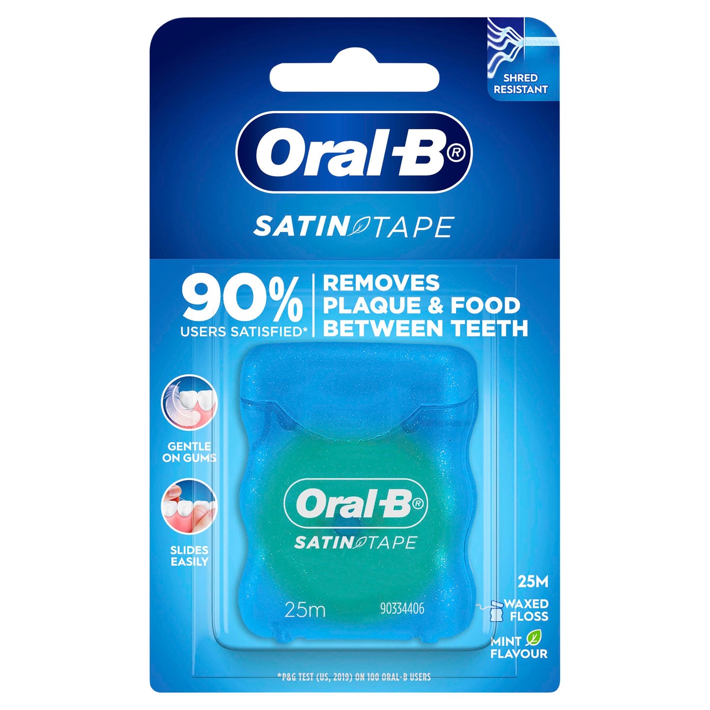 Oral B Satin tape Dental Floss Mint 25m