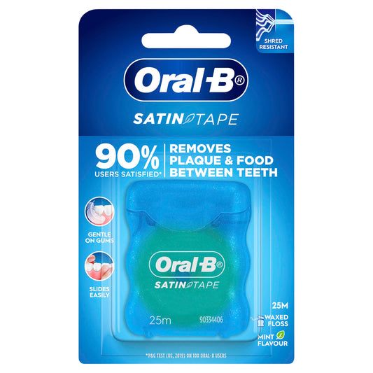 Oral B Satin tape Dental Floss Mint 25m