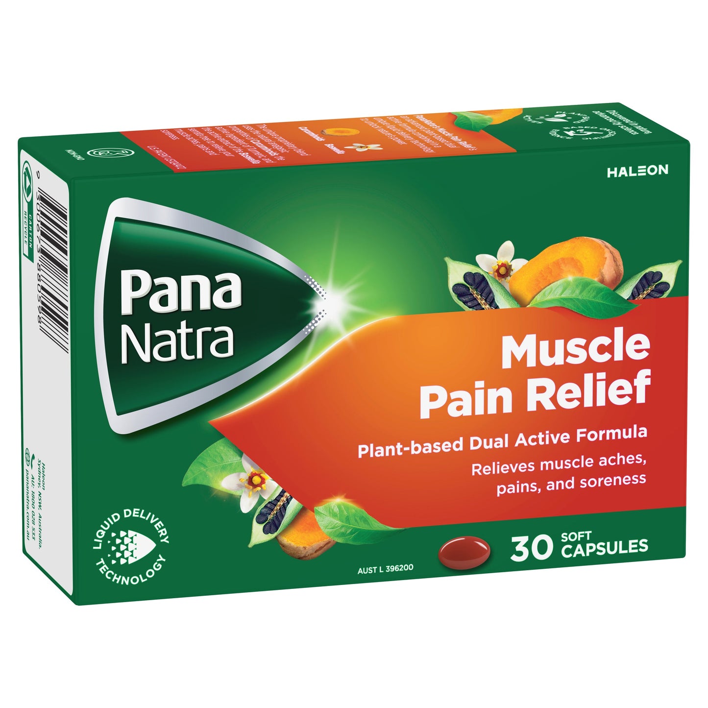 Pana Natra Muscle Pain Relief 30 Capsules
