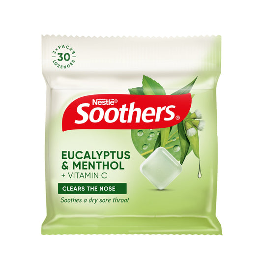 Soothers Eucalyptus & Menthol 3x10 Lozenge Multipack