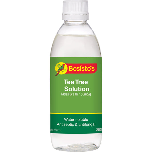 Bosistos Tea Tree Solution 250ml