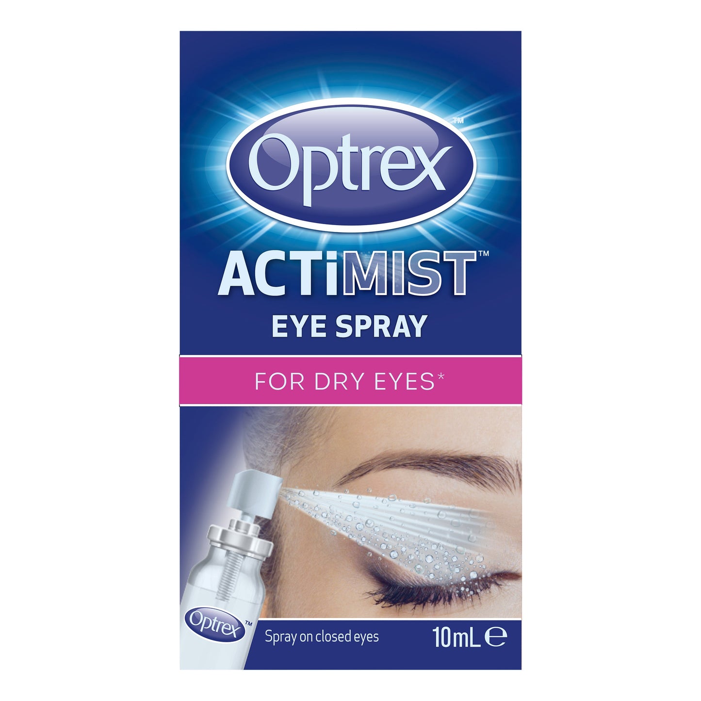 Optrex Actimist Dry & Irritated Eyes Spray 10ml