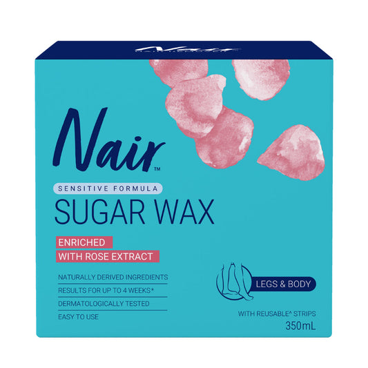NAIR SUGAR ROSE WAX 350ML