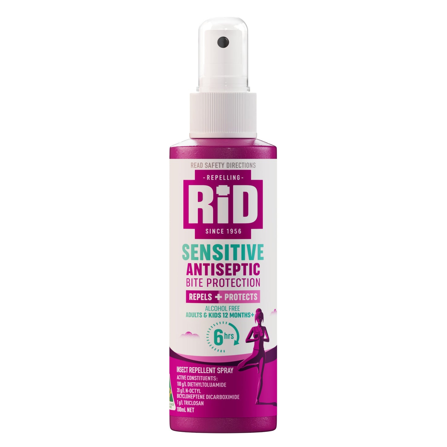 Rid Sensitive Antiseptic Bite Protection 100ml