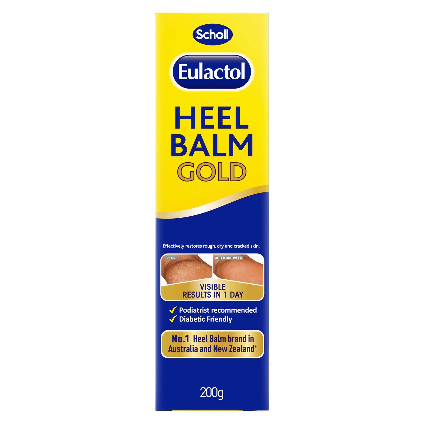 Scholl Eulactol Heel Balm Gold 200g
