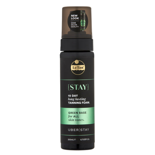 LE TAN UBER Stay Self Tanning Foam - Green Base 200 mL