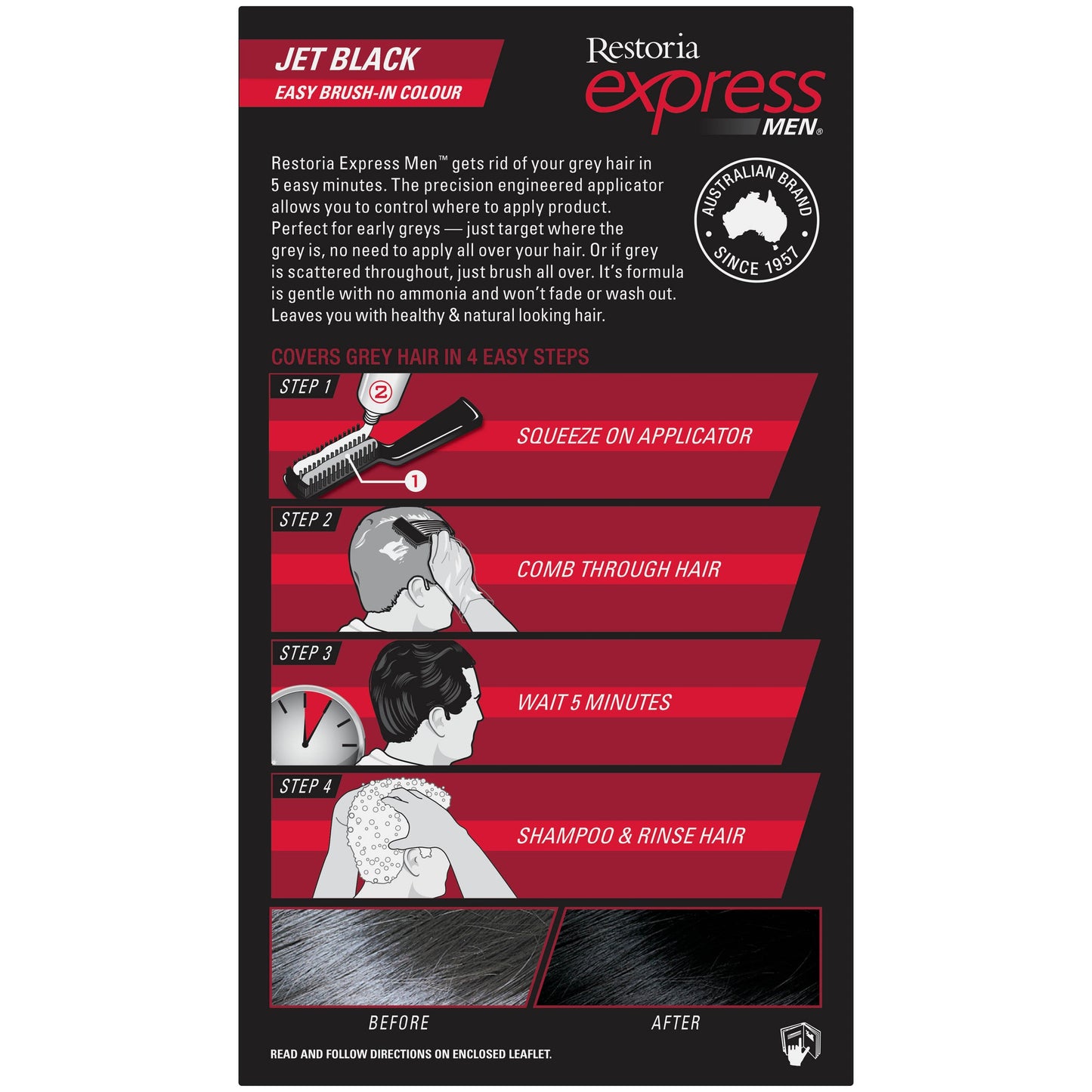 Restoria Express Men Black