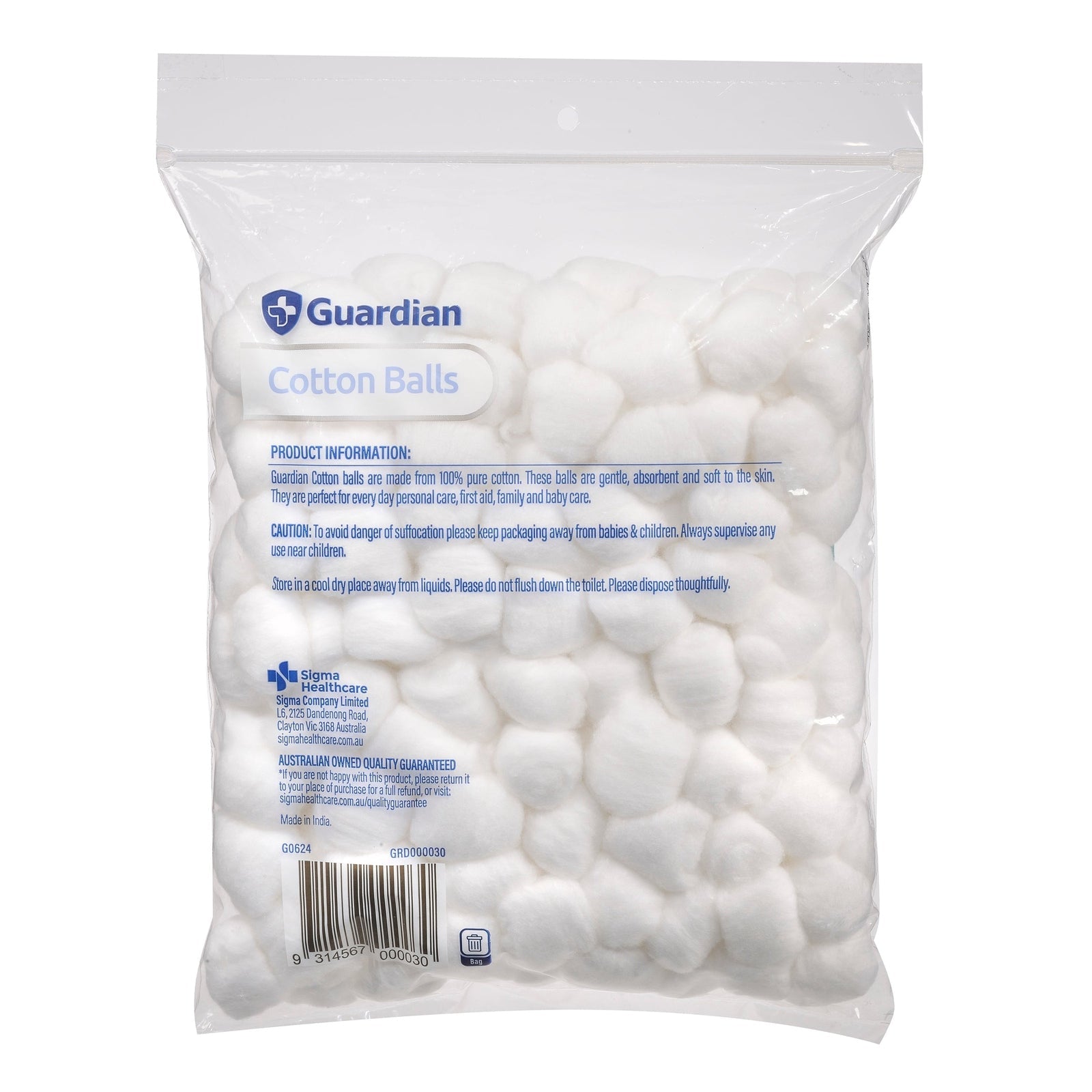 Guardian Cotton Balls 200pk