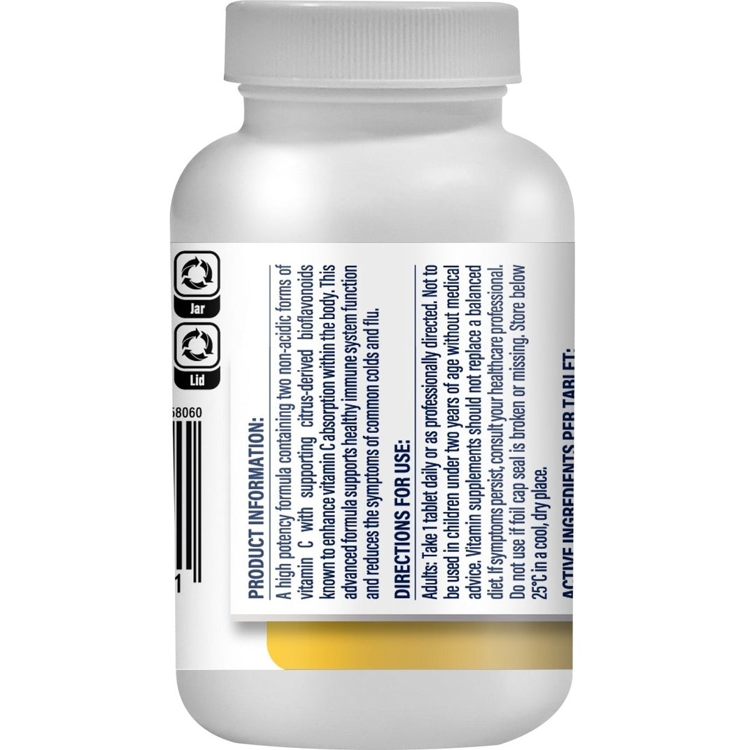 Guardian Vit C + Bioflavonoids 60 Tabs