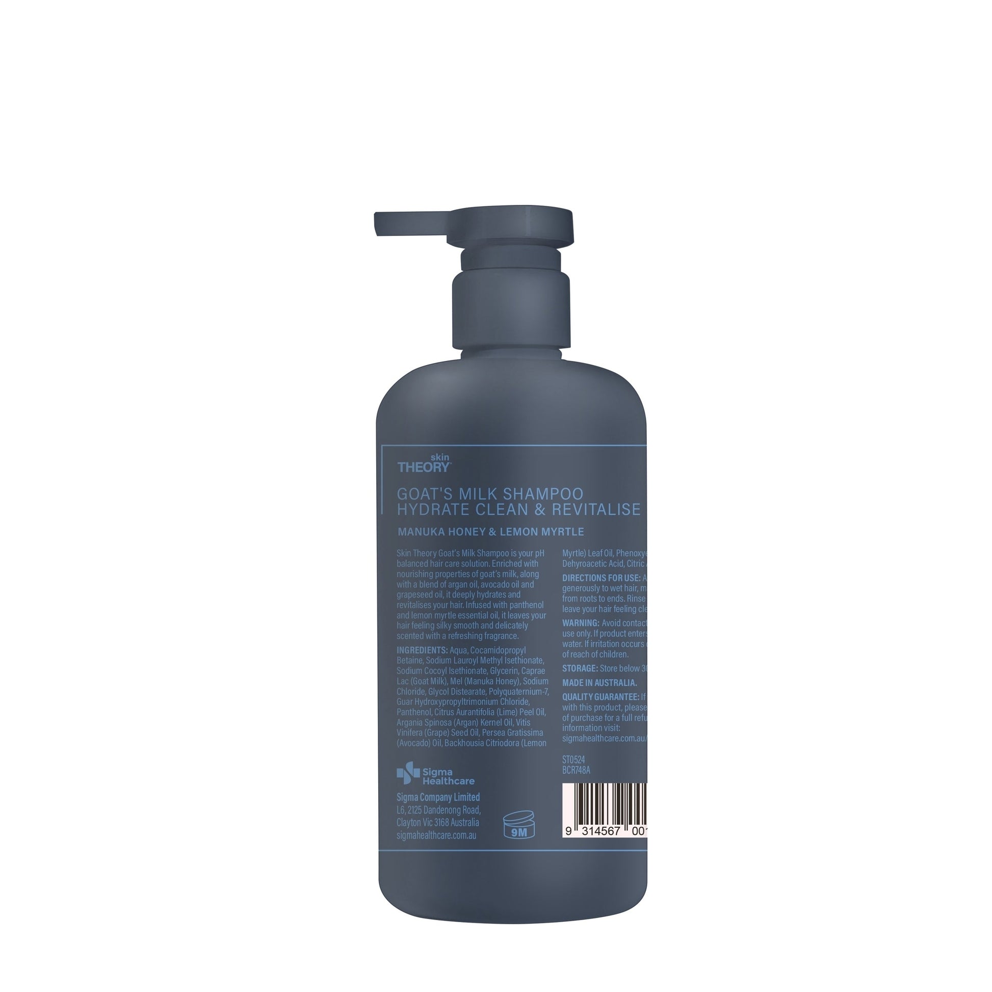 Skin Theory Shampoo Goats Milk 500ml