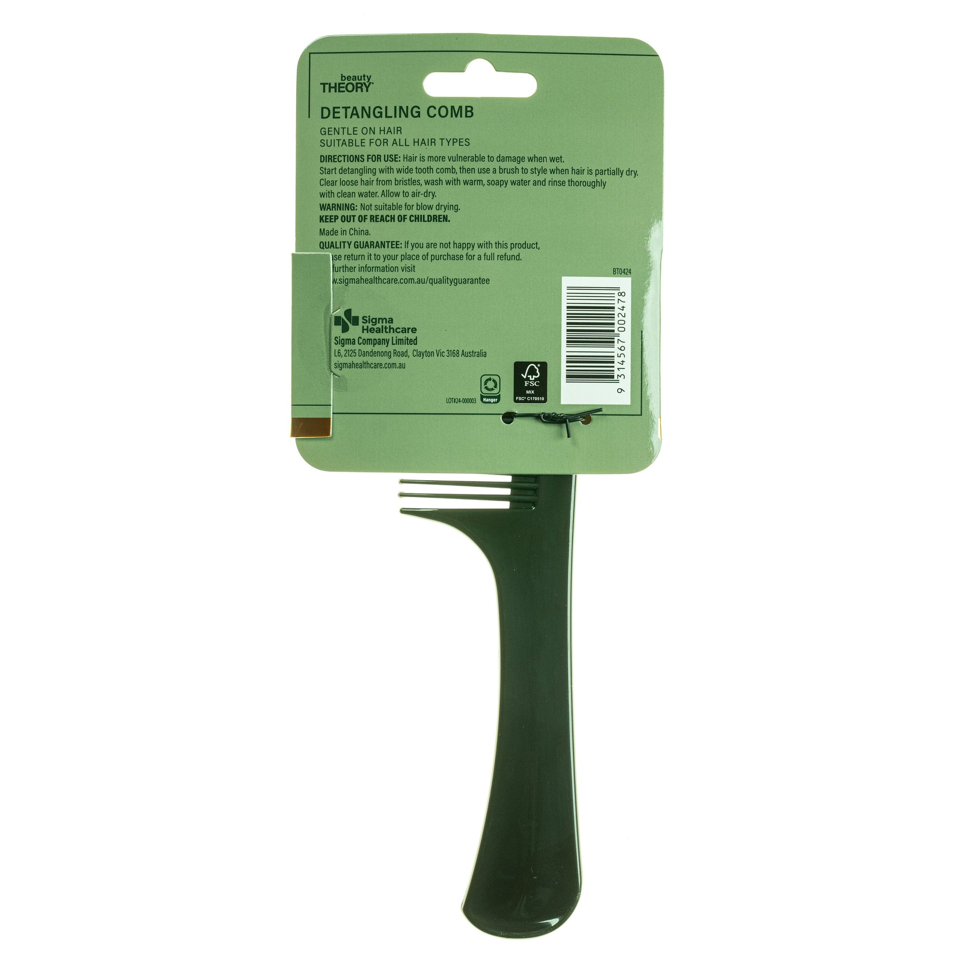 Beauty Theory Detangling Comb