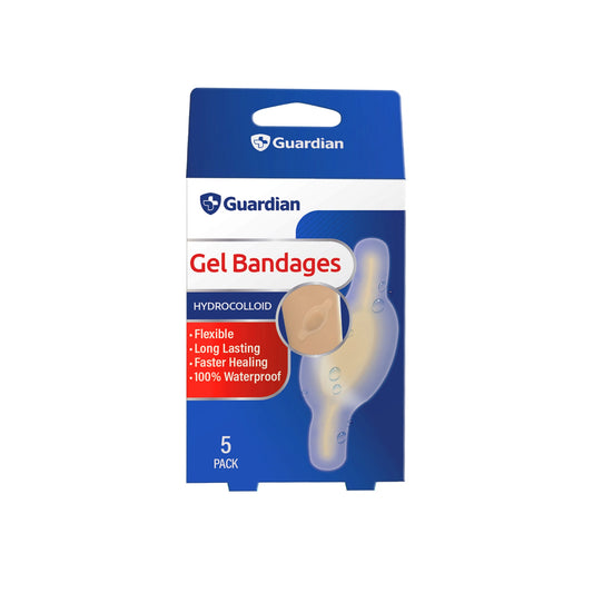 Guardian Hydrocolloid Gel Bandage 28x69mm 5pk