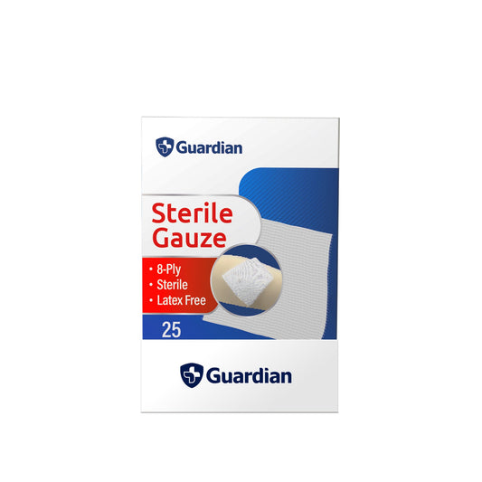 Guardian Gauze 75mmx75mm 25pk