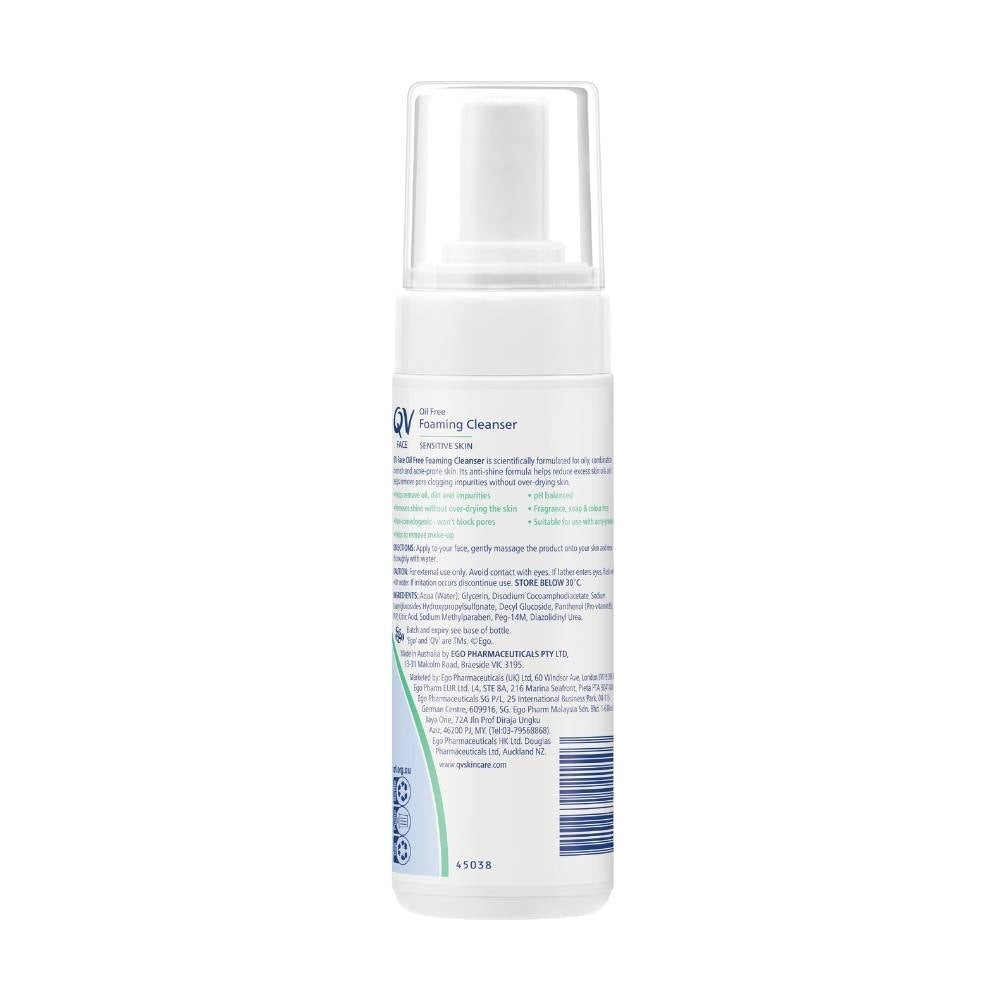 Qv Face Oil Free Foaming Cleanser 150mL