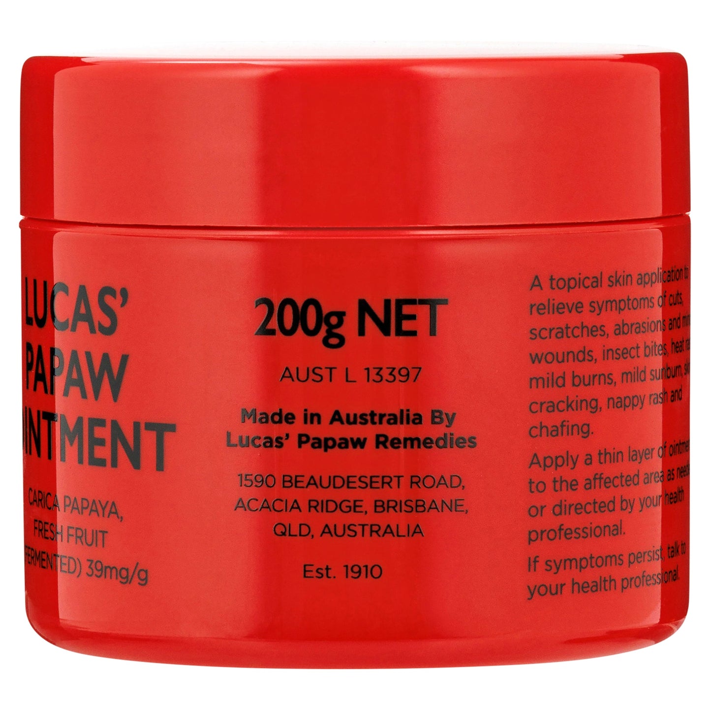 Lucas' Pawpaw Remedies Papaw Ointment 200g