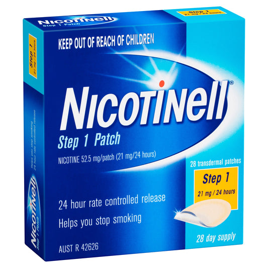 Nicotinell Step 1 Patch 21mg 28pk