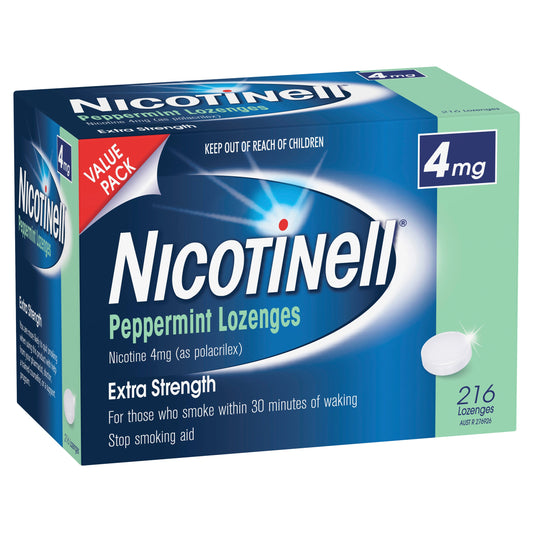Nicotinell Peppermint 4mg 216 Lozenges