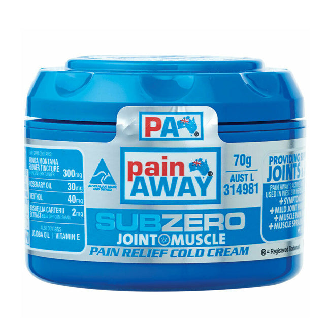 Pain Away Sub Zero Pain Relief Cold Cream 70g