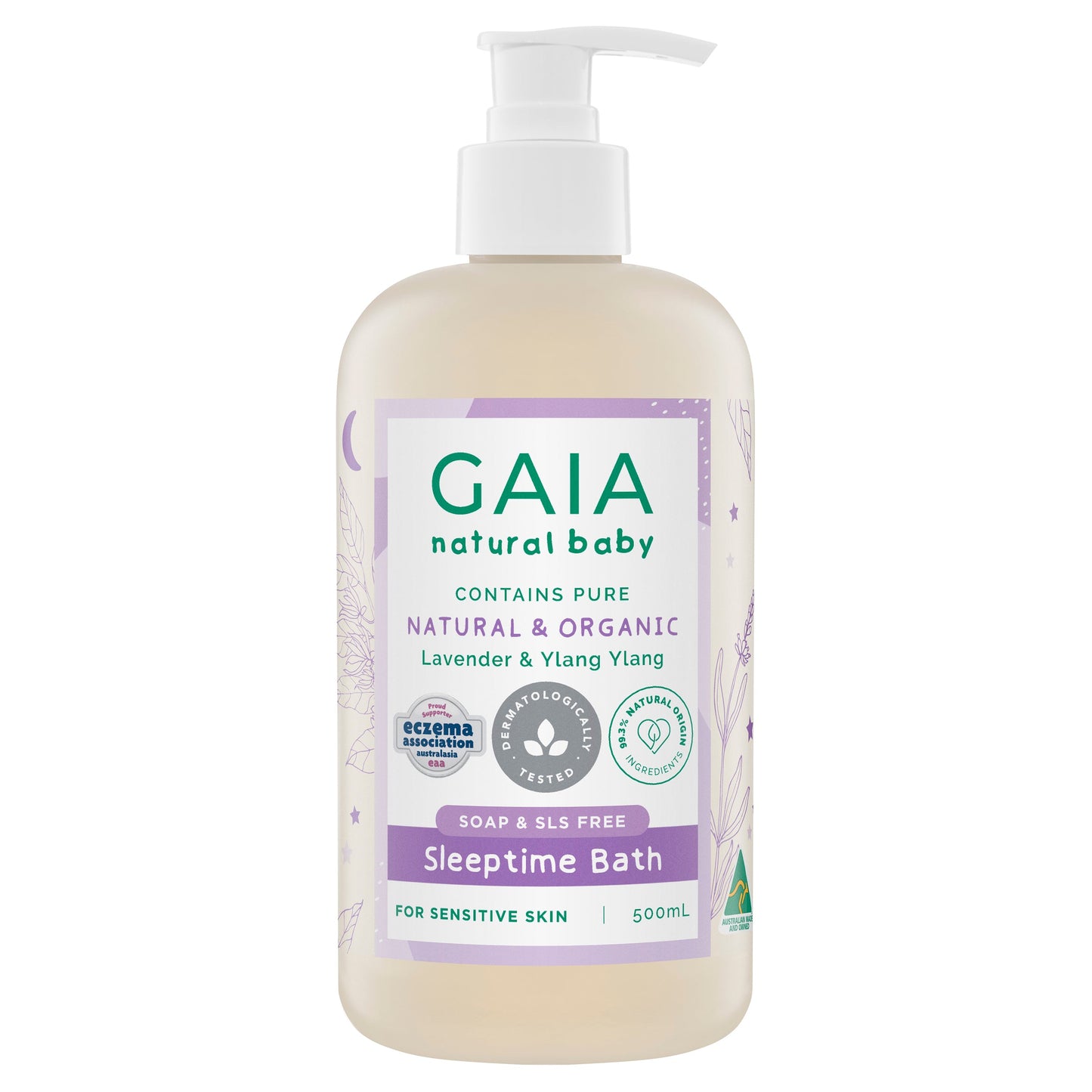 GAIA Natural Baby Sleeptime Bath 500mL